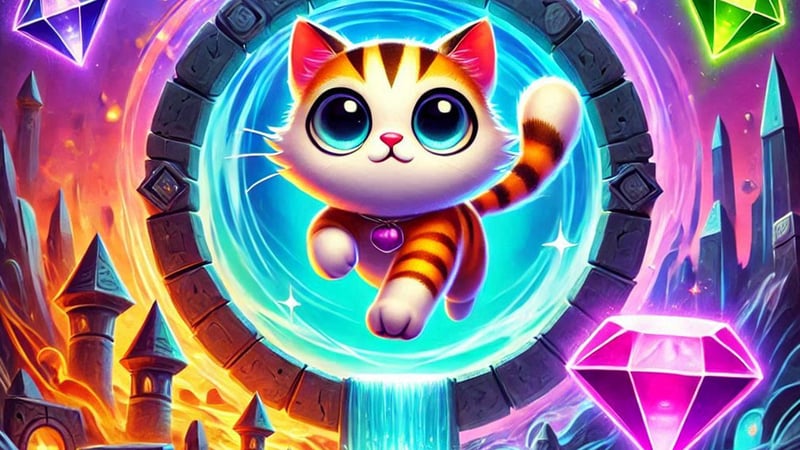 Meow and the Diamond Jump (WINDOWS)