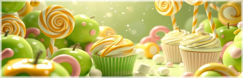 Sweetie Candy Maze: Green Apple