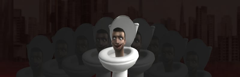 Official cover for Skibidi Toilet Hero on Steam