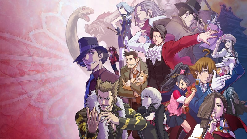 Official cover for Ace Attorney Investigations Collection on XBOX