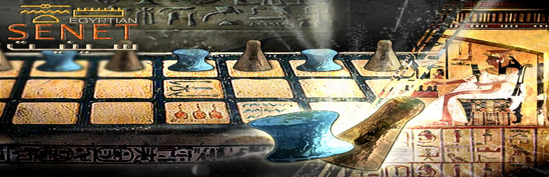 Official cover for Egyptian Senet on Steam