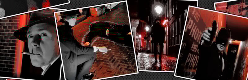 Official cover for A Death in the Red Light on Steam