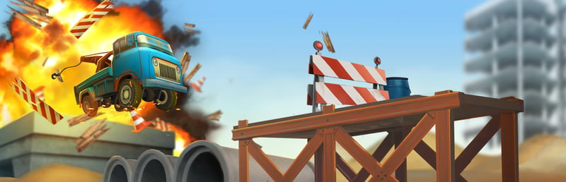 Official cover for Bridge Constructor Stunts on Steam