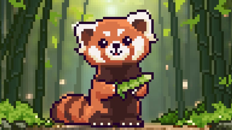 Official cover for Red Panda is Hungry (Windows) on XBOX
