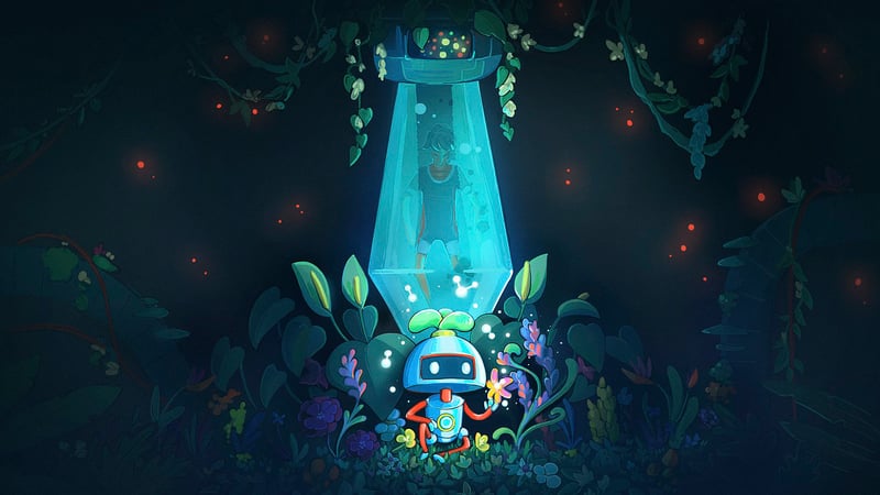 Official cover for Melobot - A Last Song on XBOX