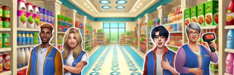 Official cover for Shop Simulator: Supermarket on Steam