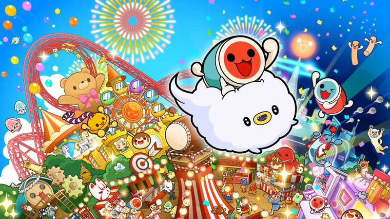 Official cover for Taiko no Tatsujin Rhythm Festival on XBOX