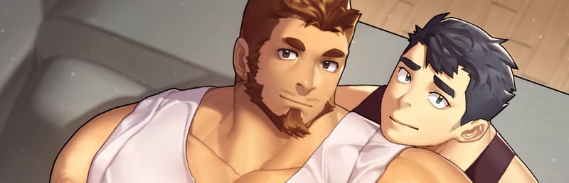 Official cover for Oji-Mama/憧れのガチムチおじさんがボクだけのドスケベママになっちゃった❤ on Steam
