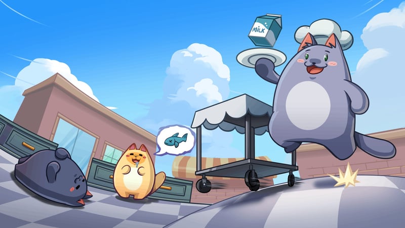 Official cover for Kiting Cat on XBOX