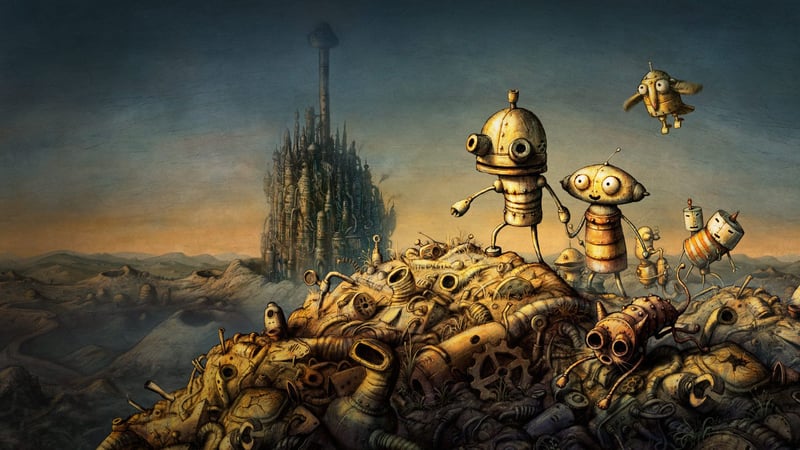 Official cover for Machinarium on PlayStation