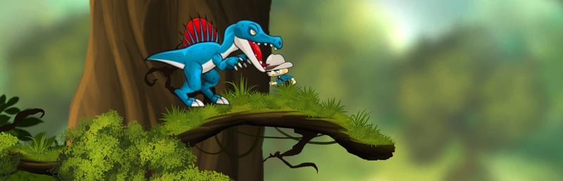 Official cover for Lost with Dinosaurs on Steam