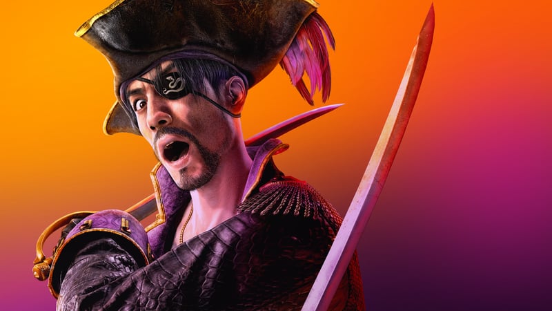 Official cover for Like a Dragon: Pirate Yakuza in Hawaii on XBOX