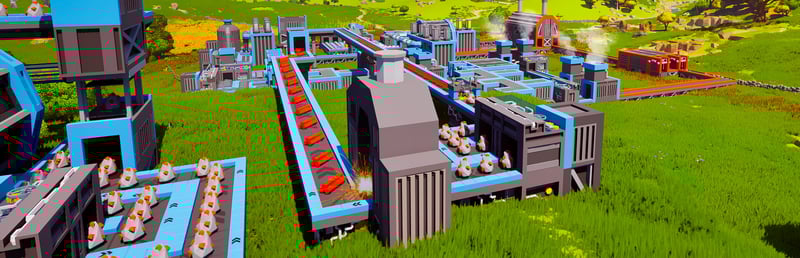 Official cover for Automate It: Factory Puzzle on Steam