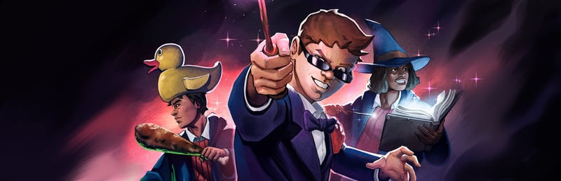 Official cover for Secret Agent Wizard Boy and the International Crime Syndicate on Steam