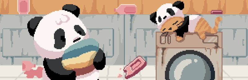 Official cover for Bao Bao's Cozy Laundromat on Steam