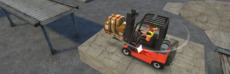 Official cover for Extreme Forklifting 2 on Steam