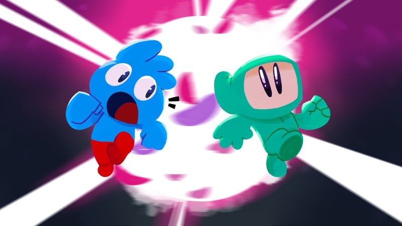Official cover for Toodee And Topdee on XBOX