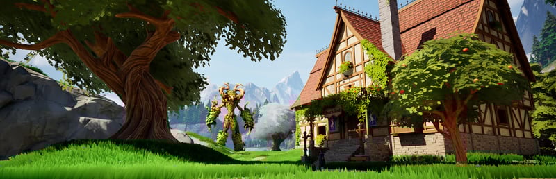 Official cover for Teddy's Haven - A Fantasy Inspired Shop Simulator on Steam
