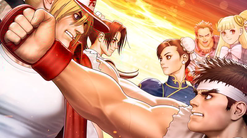 Official cover for Capcom Fighting Collection 2 on XBOX