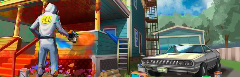 Official cover for Spray Paint Simulator on Steam