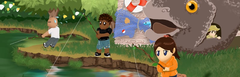 Official cover for Pocket Idler: Fishing Pond on Steam
