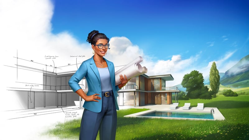Official cover for Architect Life: A House Design Simulator on XBOX