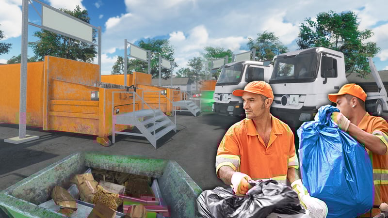 Official cover for My Recycling Center on XBOX