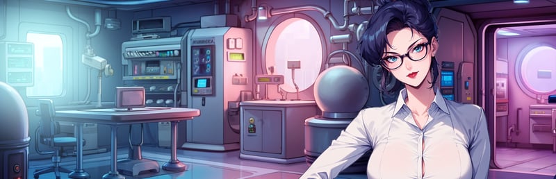 Official cover for Milfy Way: Space Orgasm on Steam