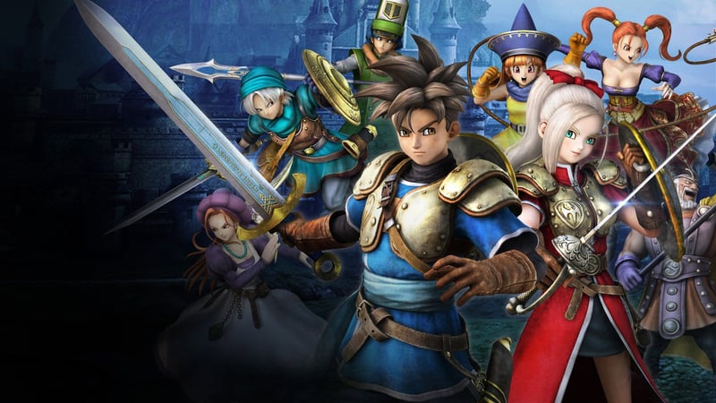 Official cover for DRAGON QUEST HEROES: The World Tree's Woe and the Blight Below on PlayStation