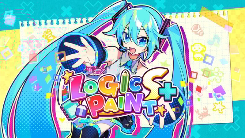 Official cover for Hatsune Miku Logic Paint S+ on XBOX