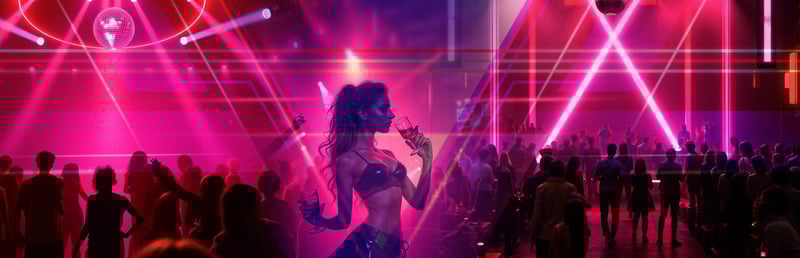 Official cover for Night Club Simulator on Steam
