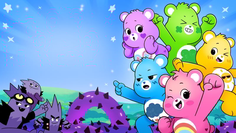 Official cover for Care Bears: To The Rescue on PlayStation