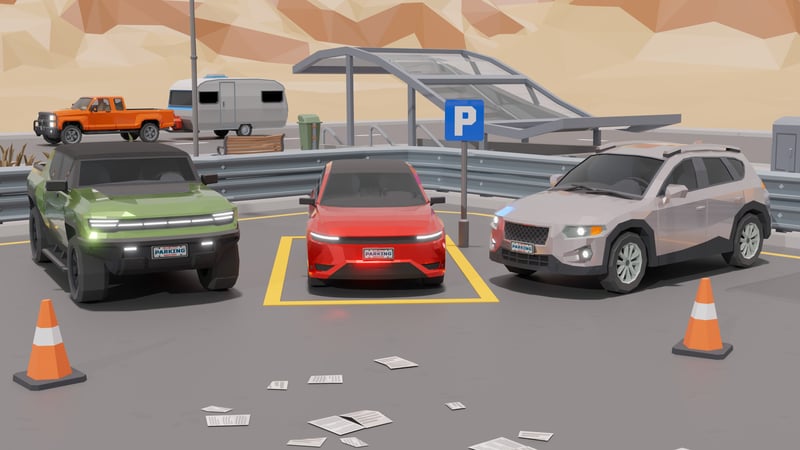 Official cover for Parking Masters on PlayStation