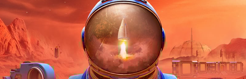 Official cover for Surviving Mars: Pioneer on Steam
