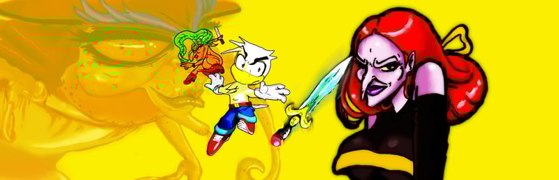 Official cover for Duckles: the Jigsaw Witch on Steam
