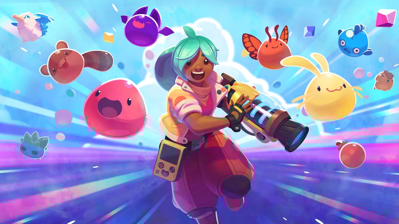 Official cover for Slime Rancher 2 on PlayStation