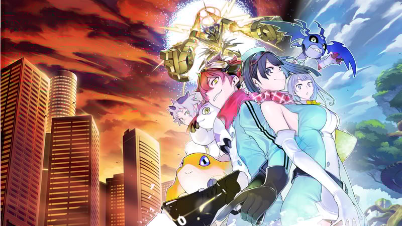 Official cover for Digimon Story Time Stranger on PlayStation
