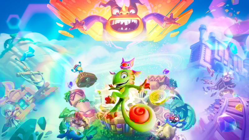 Official cover for Yooka-Replaylee on PlayStation