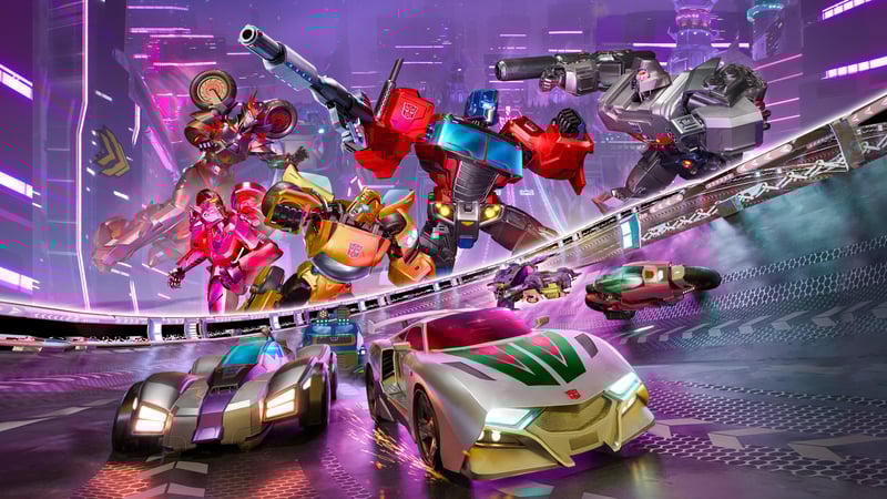 Official cover for TRANSFORMERS: Galactic Trials on XBOX