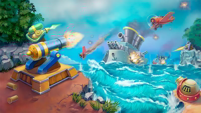 Official cover for Iron Sea Defenders on XBOX