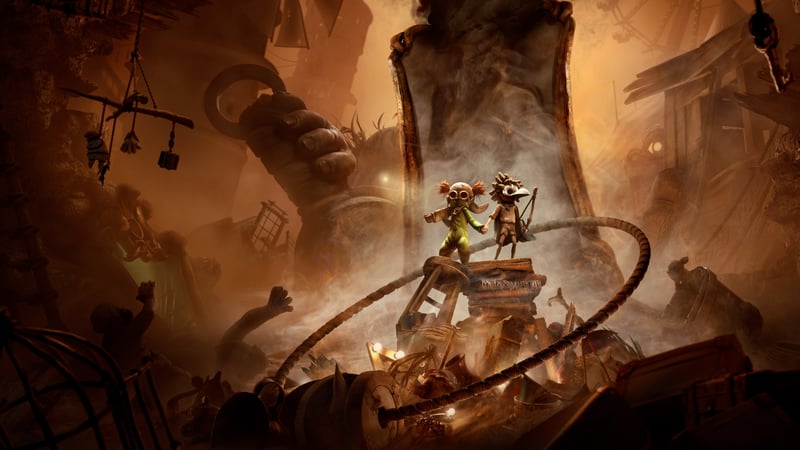Official cover for Little Nightmares III on PlayStation