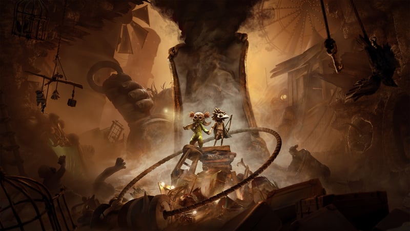 Official cover for Little Nightmares III on XBOX