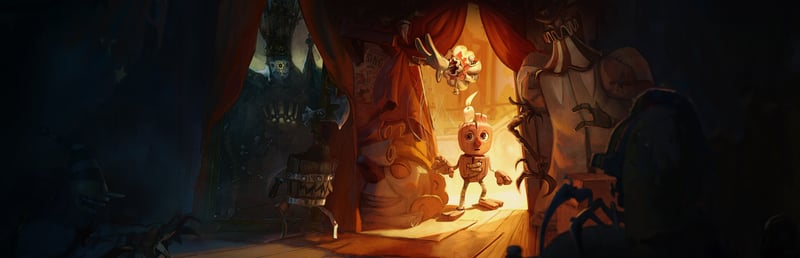 Official cover for Once Upon A Puppet on Steam