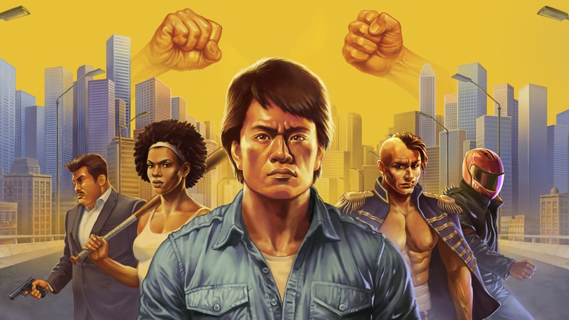 Official cover for Karate Survivor on PlayStation