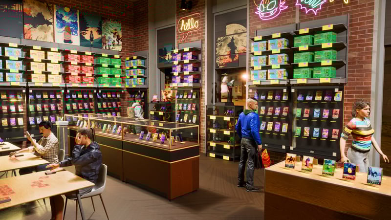 Official cover for Monstrix TCG Card Shop on PlayStation