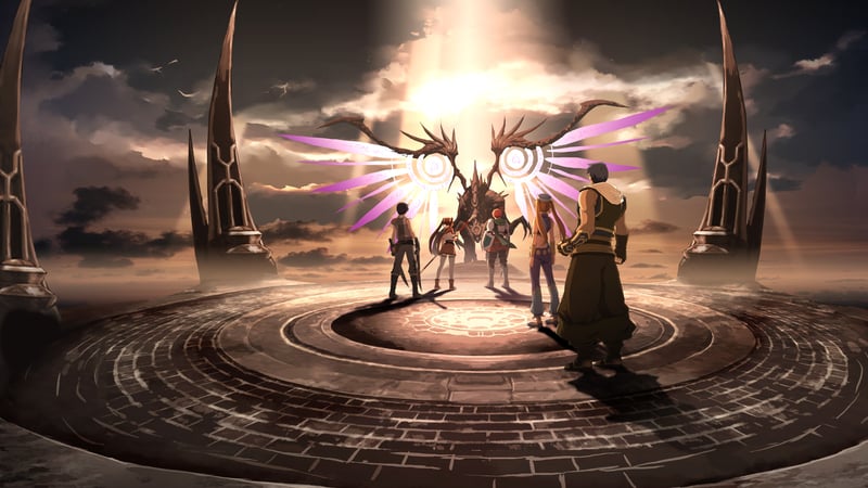 Official cover for Ys vs. Trails in the Sky: Alternative Saga on PlayStation