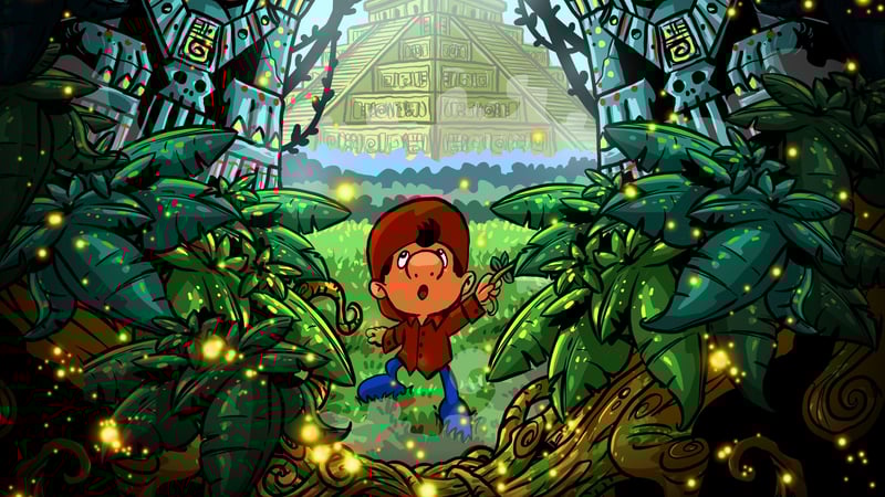 Official cover for Sydney Hunter And The Curse Of The Mayan on XBOX