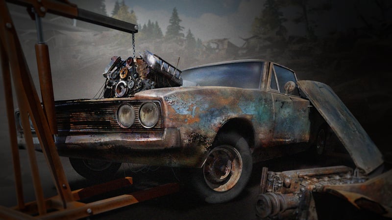 Official cover for Junkyard Simulator on PlayStation