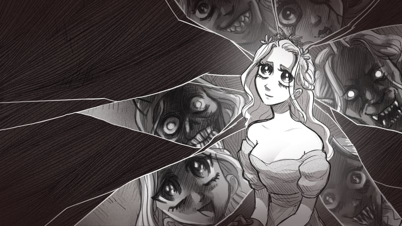 Official cover for Slay the Princess - The Pristine Cut on PlayStation