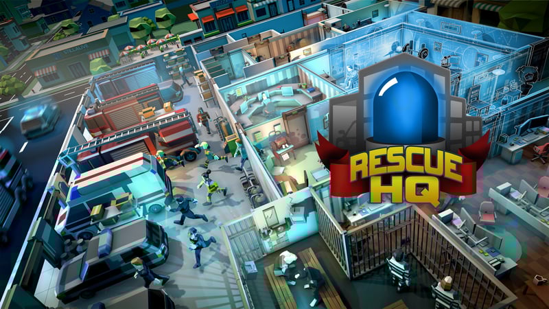 Official cover for Rescue HQ - The Tycoon on XBOX